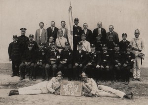 Sbor doborvolných hasiču v Mělnickém Vtelně 29.6 1930